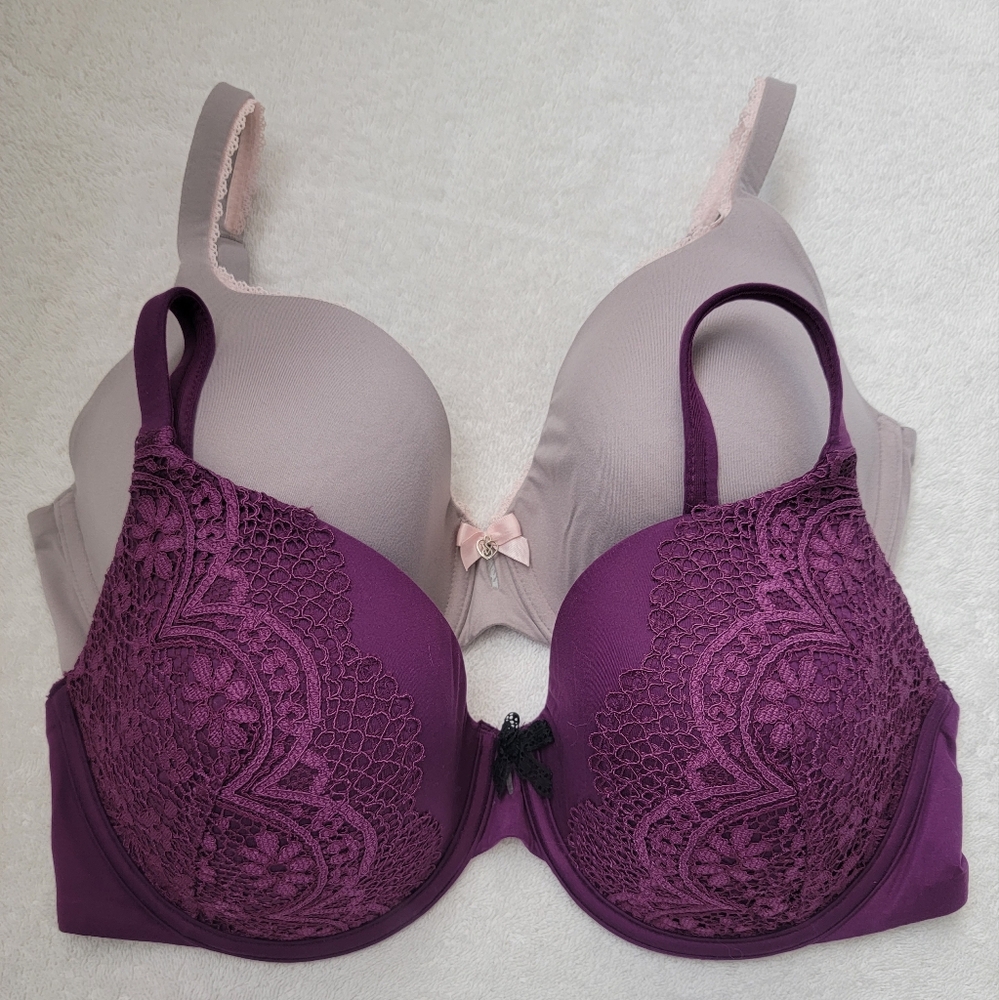 VS Body by Victoria Lined Perfect Coverage bra lot of 2